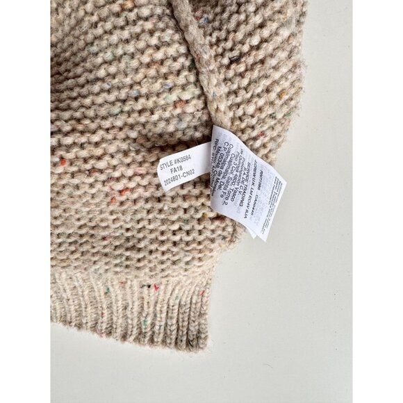 MADEWELL Donegal Funfetti flecked wide sleeve sweater Sweater, Size M - Picture 15 of 16